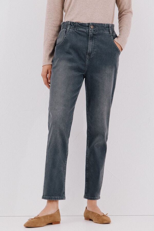 Cortefiel Easy fit jeans  Dark grey