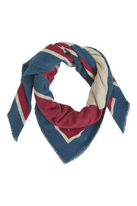 Cortefiel Fringed scarf Lilac