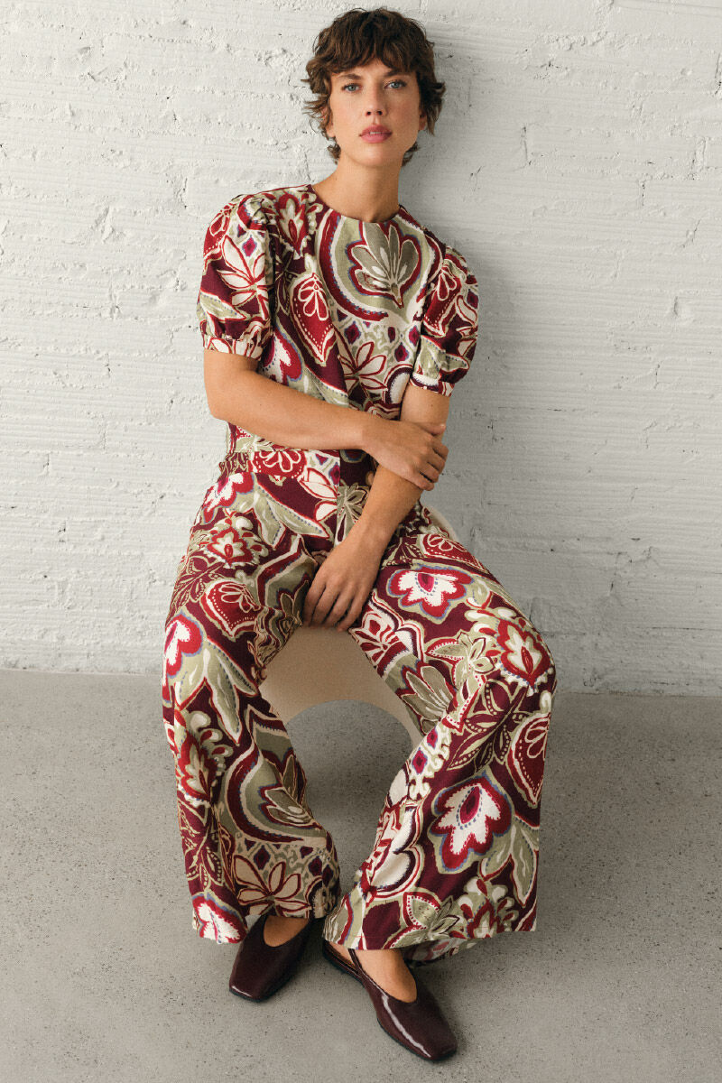 Cortefiel Printed blouse
