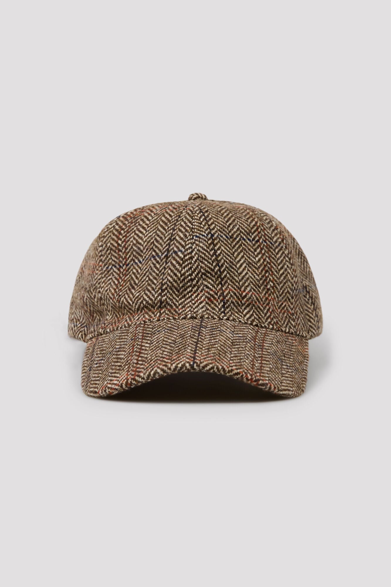 Cortefiel Checked herringbone cap