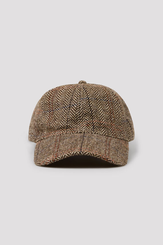 Gorra espiga cuadros