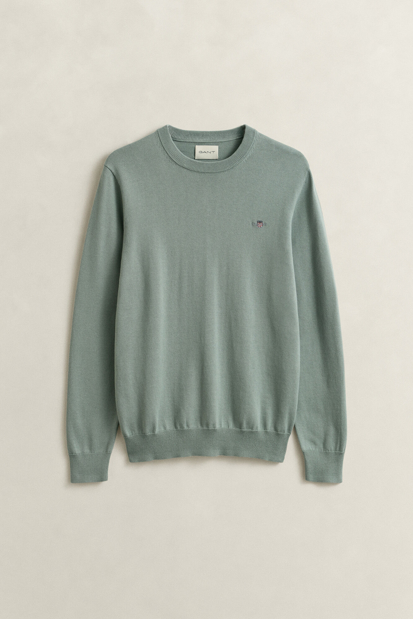 Gant Camisola cl&aacute;ssica em algod&atilde;o
