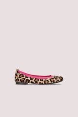 Pretty Ballerinas Bailarina estampado leopardo Negro