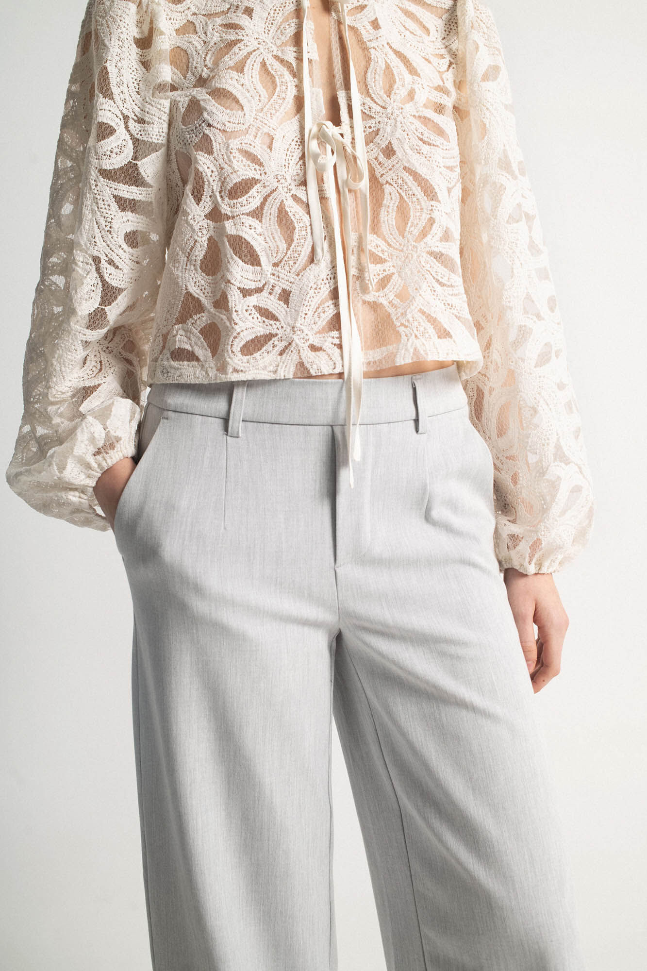 Object Wide leg trousers