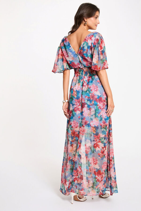 Morgan Vestido comprido fluido Multicolorido