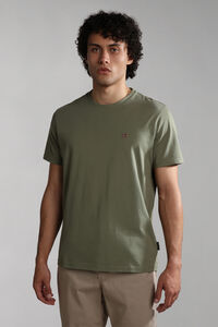 Cortefiel Salis short-sleeved T-shirt Green