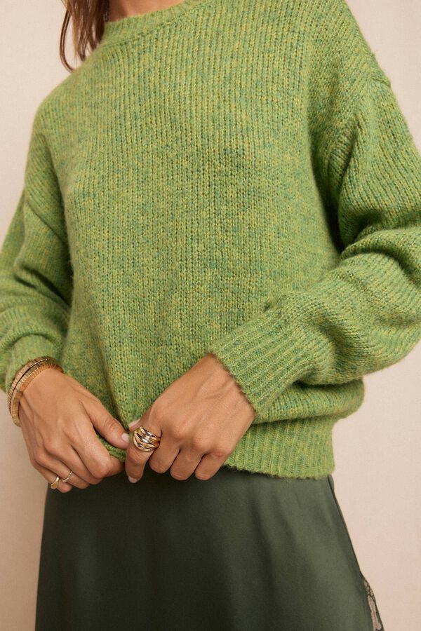 Slowlove Jersey básico Verde