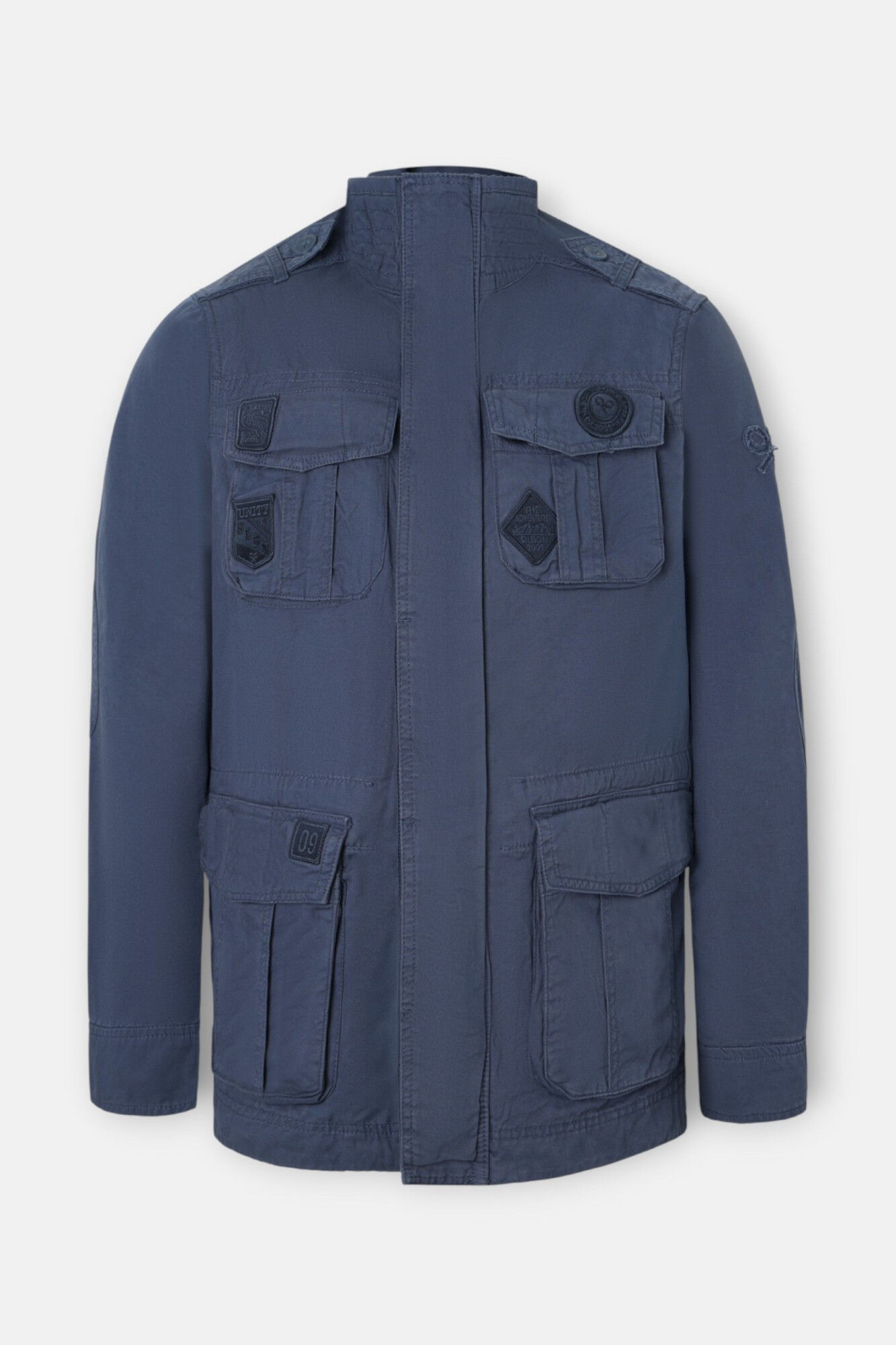 Silbon Parka com aplica&ccedil;&otilde;es
