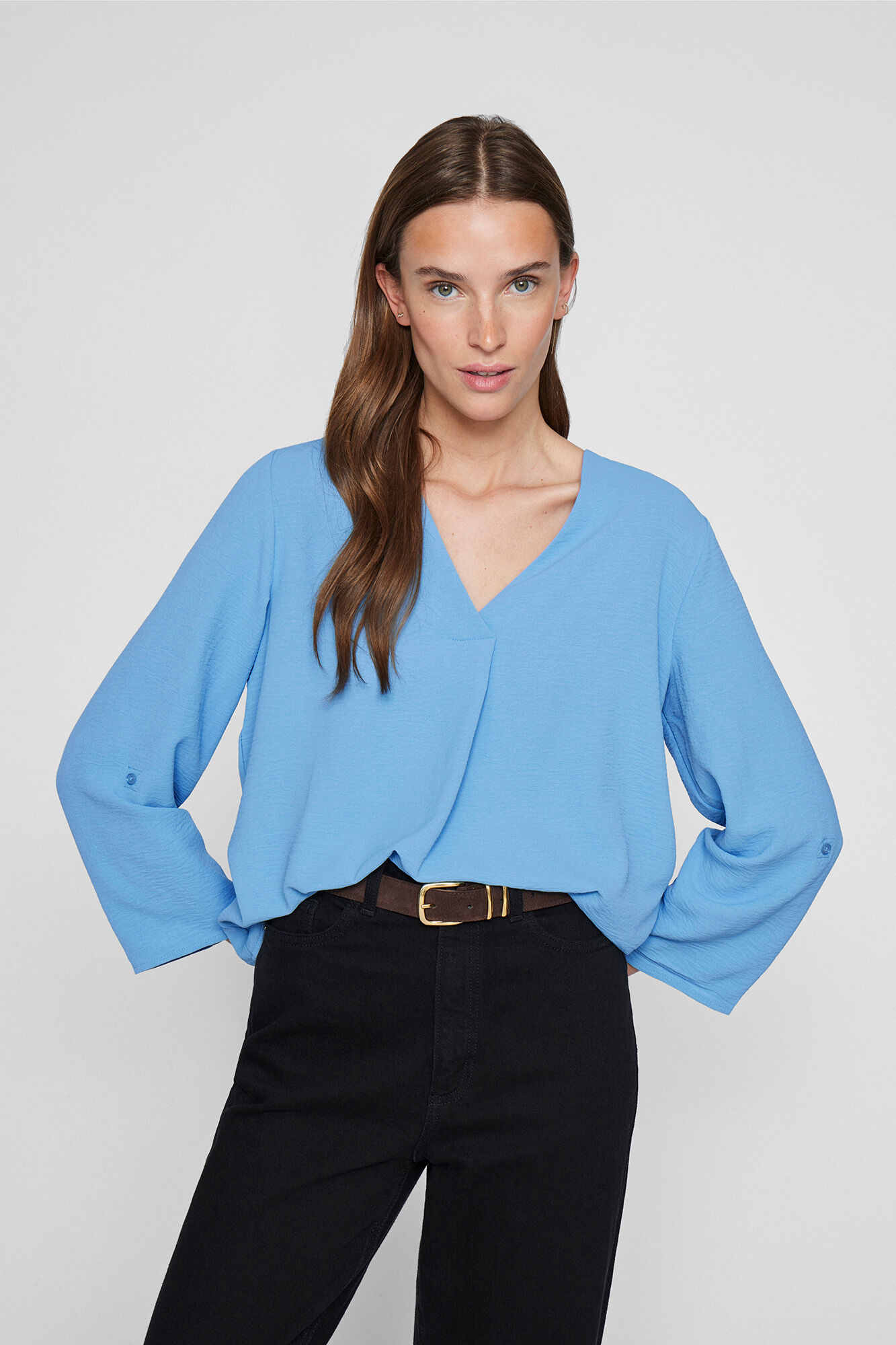 Vila blusa manga 3/4