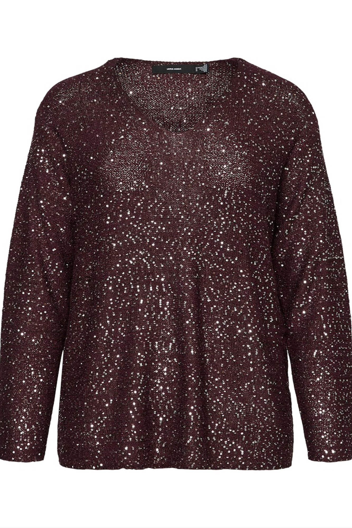 Vero Moda Curve Jersey con lentejuelas talla grande