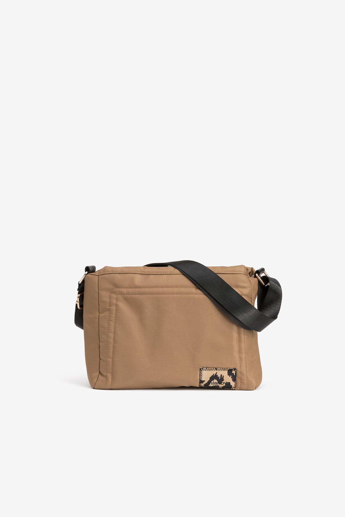 Vilanova Mala acolchoada com patch de nylon