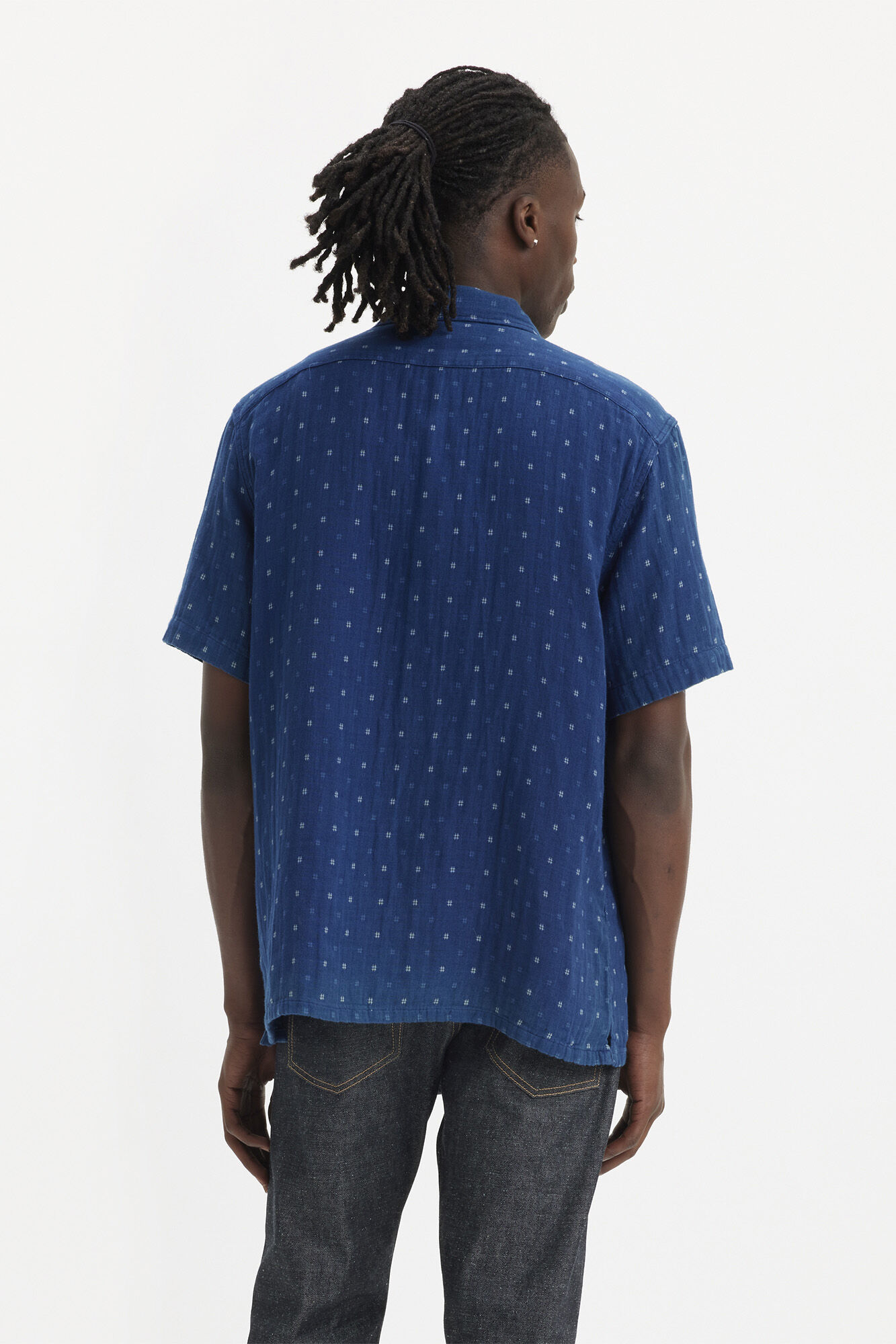 Camisa levis azul marino store