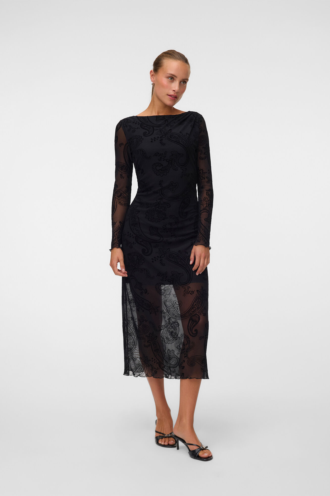 Vero Moda Vestido comprido de renda