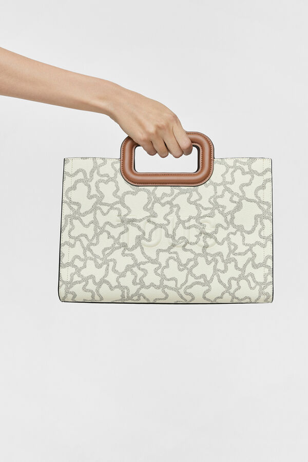 Tous Shopper mediano Amaya Kaos Icon Beige