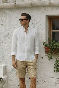 Privata Bermuda em algod&atilde;o