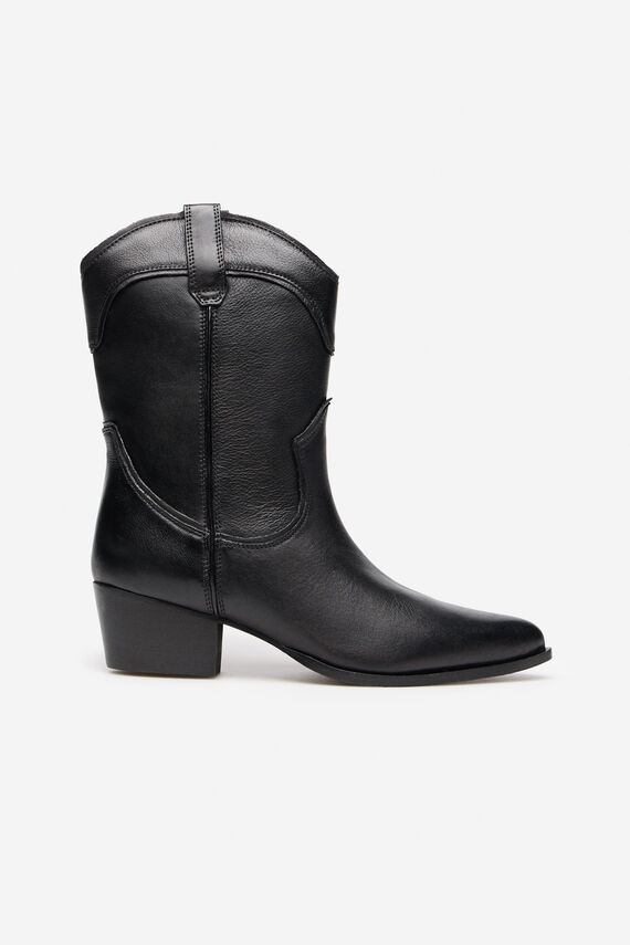 Bota cowboy piel