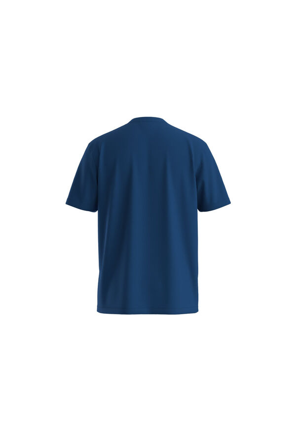 HUGO T-shirt de manga curta Azul