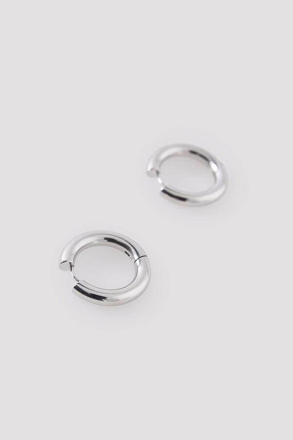 Cortefiel Silver rings Grey
