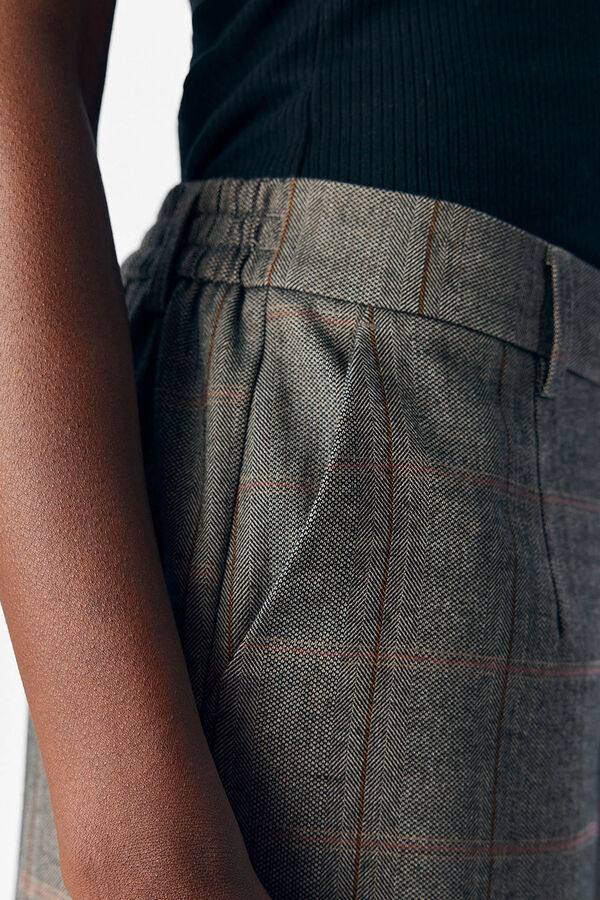 Object Calça de perna larga Verde