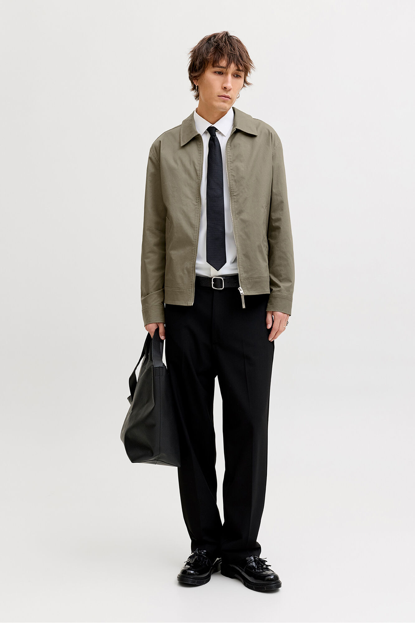 Jack & Jones Chaqueta corta de tejido plano