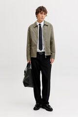 Jack & Jones Casaco curto de tecido plano Verde