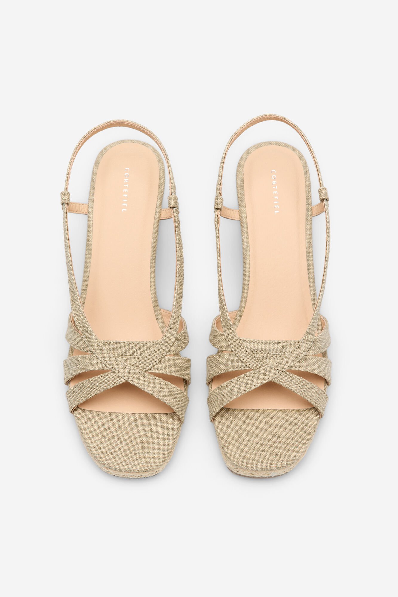 Cortefiel Espadrille wedge sandal