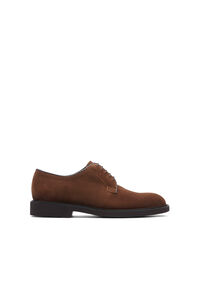 Cortefiel LOTTUSSE brown suede Oxford shoes Brown