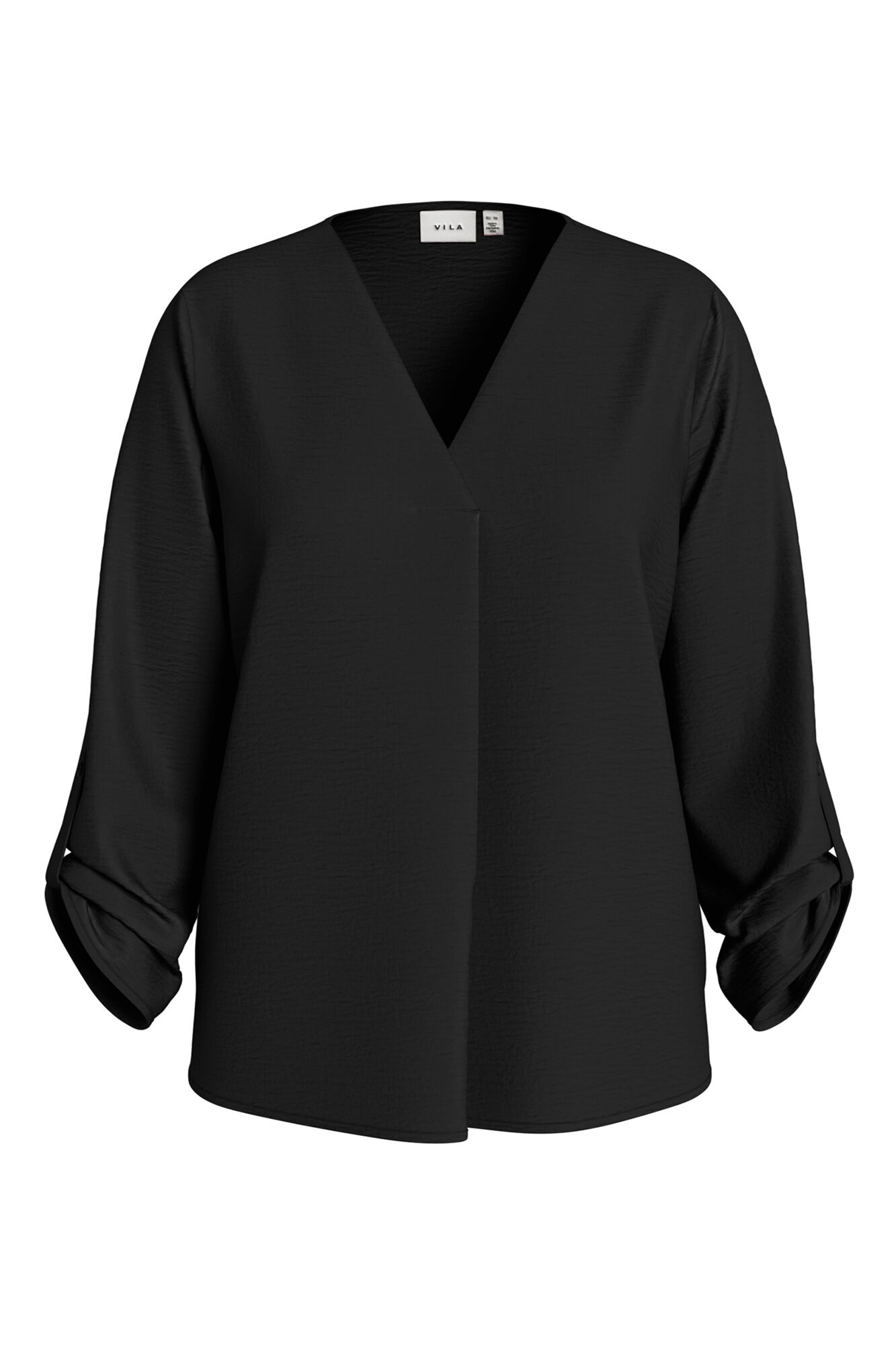 Vila Blusa manga m&eacute;dia