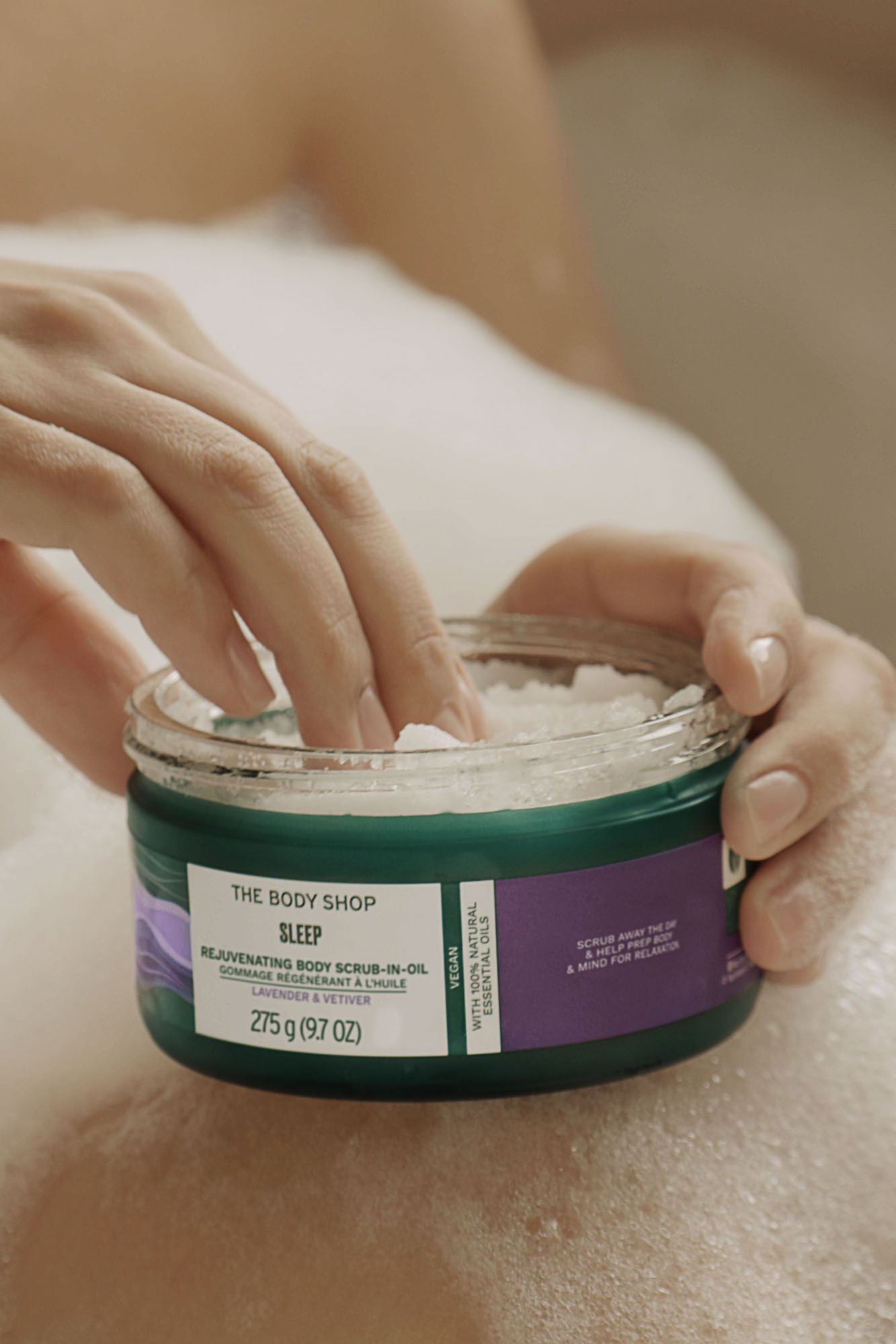 The Body Shop Exfoliante Corporal en Aceite Sleep 275g