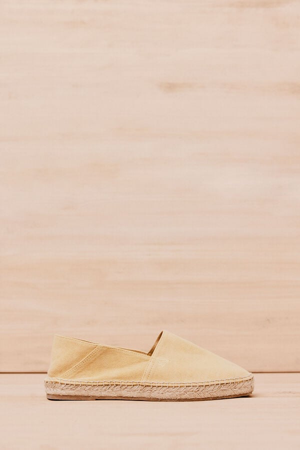 OOTO Fabric espadrille Gold