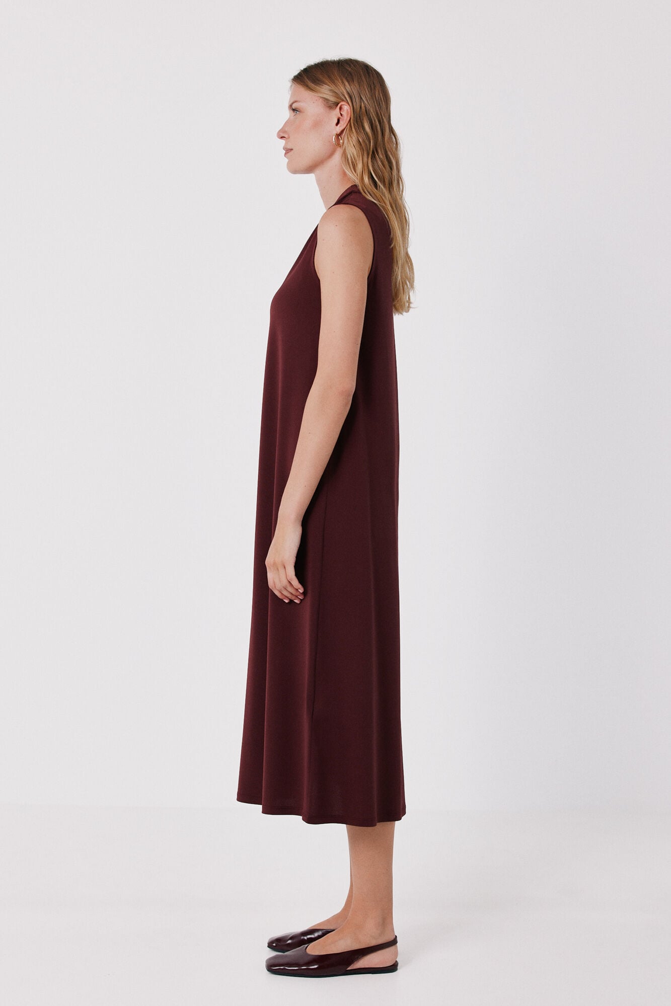 Cortefiel Fluid sleeveless dress