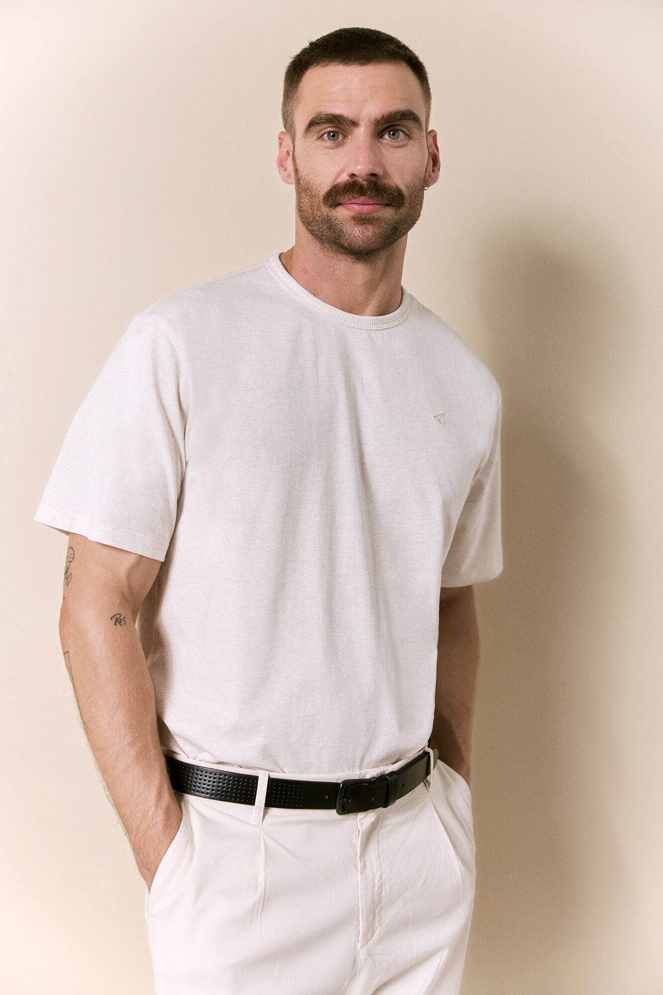 OOTO Washed short sleeve T-shirt