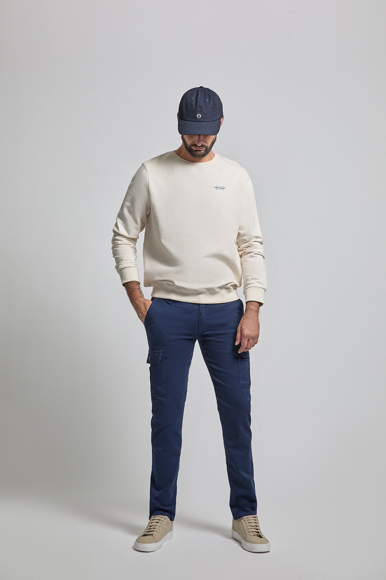 Street Monkey Sweatshirt estampada