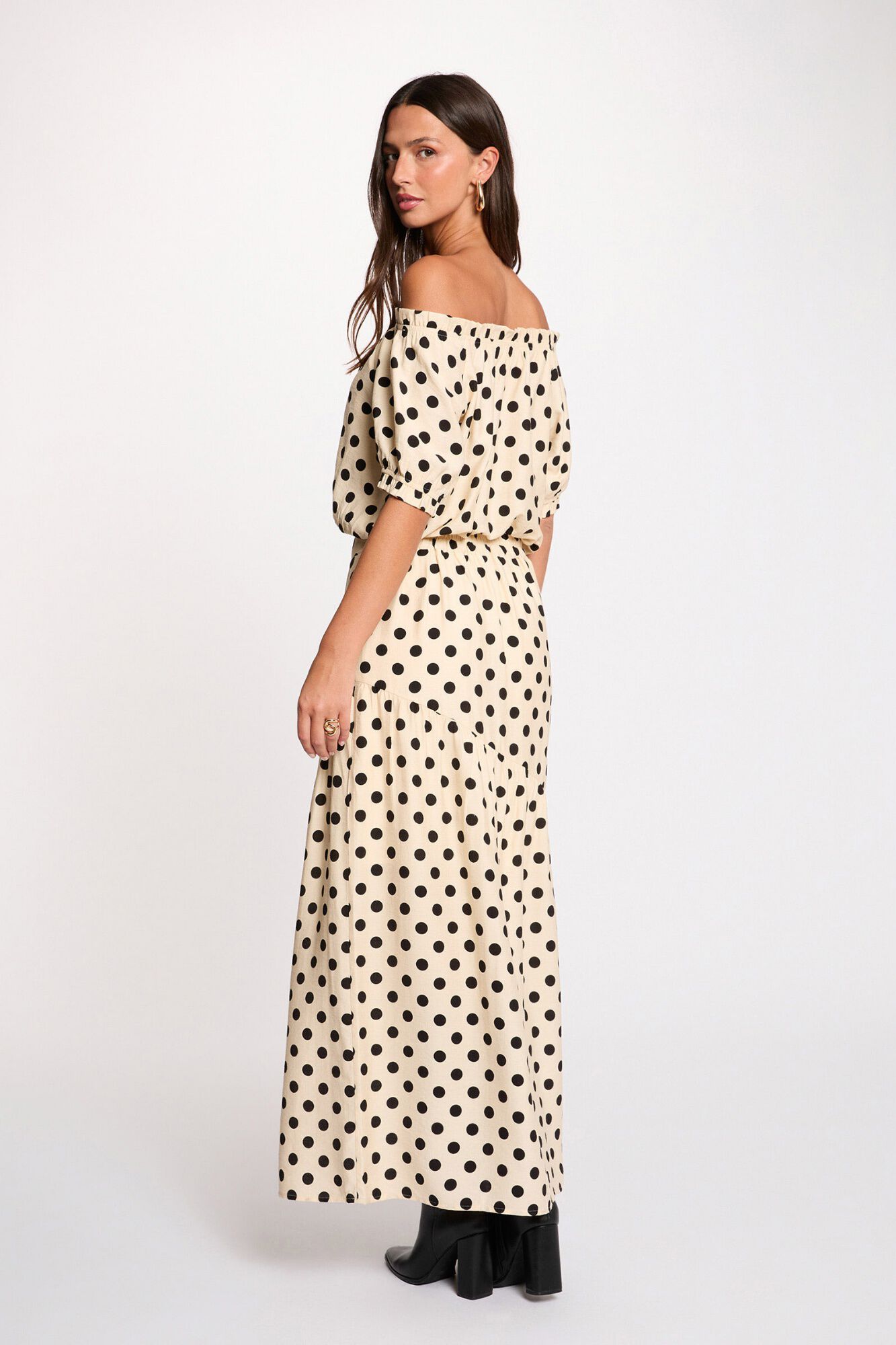 Morgan Fitted long skirt