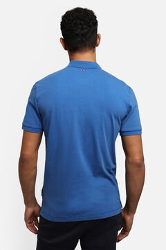 Cortefiel Elbas short-sleeved polo shirt  Turquoise