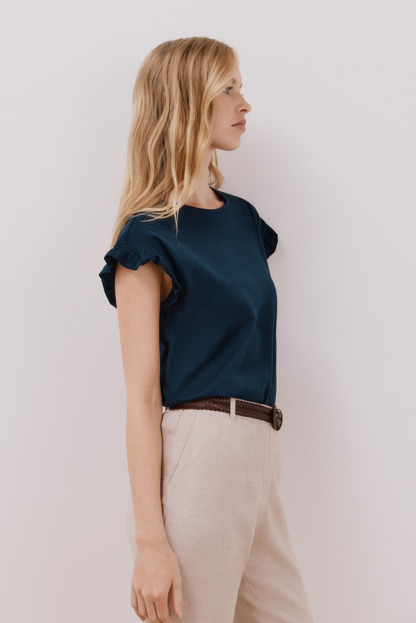 Cortefiel Camisola b&aacute;sica folho