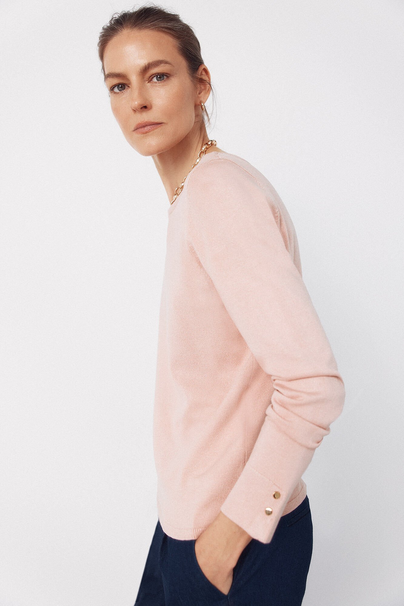 Cortefiel Boat neck jumper