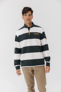 elPulpo Sweatshirt com logo riscas Perkins