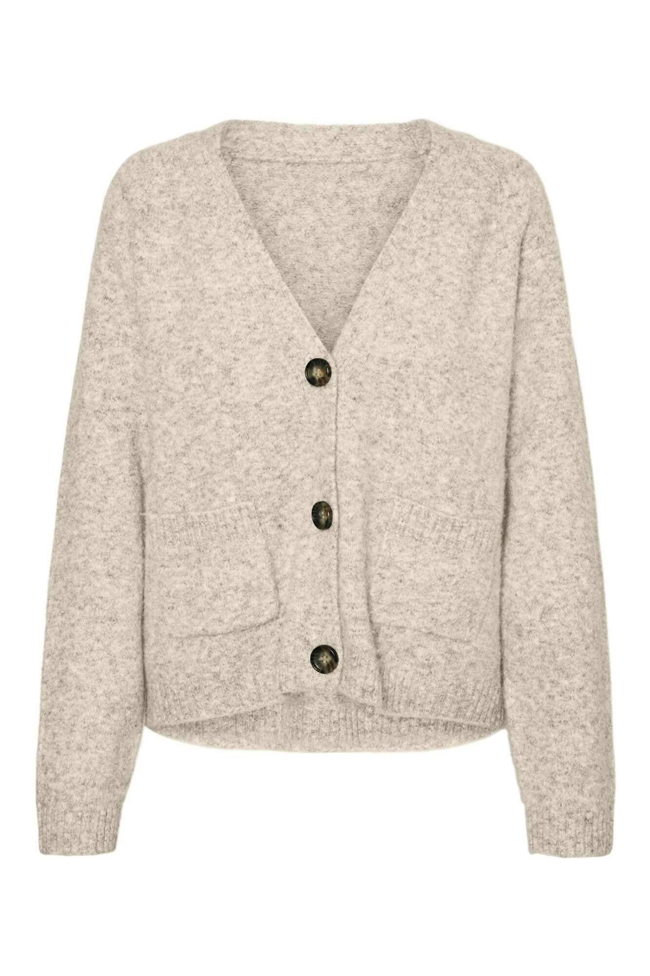 Vero Moda Casaco de malha de gola em bico