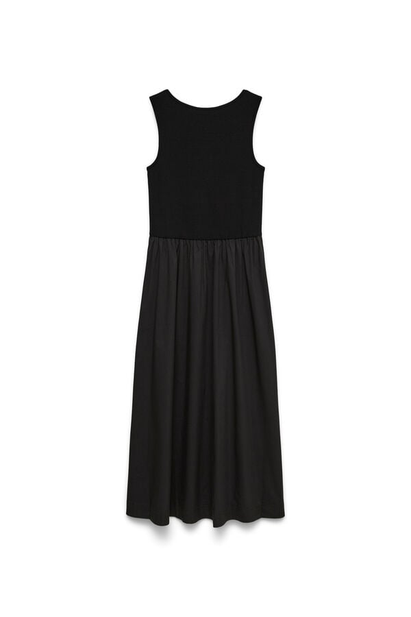 Vero Moda Vestido midi sem mangas Preto