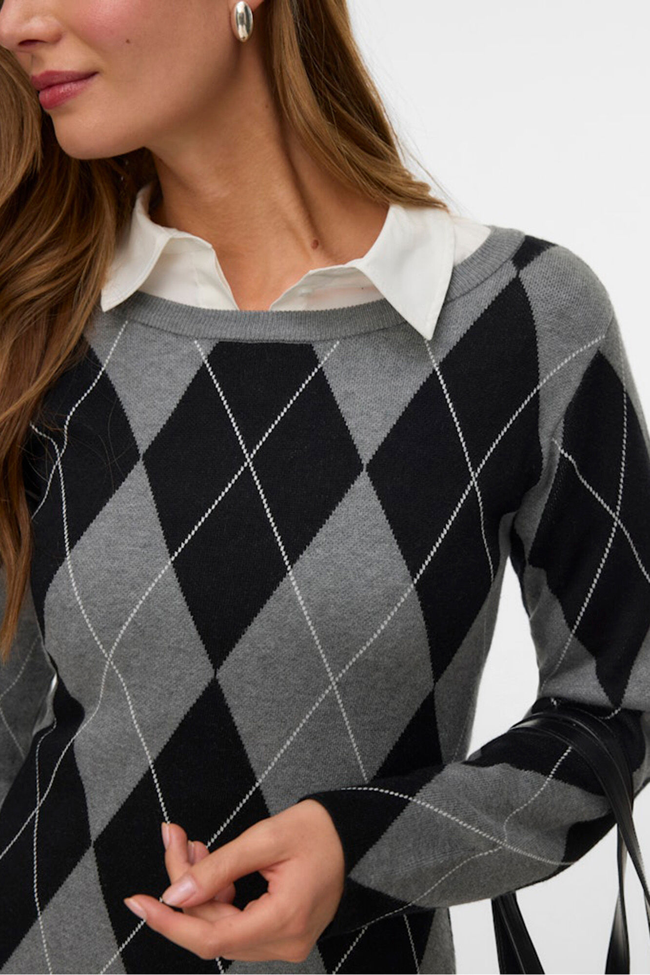 Vero Moda Vestido corto rombos