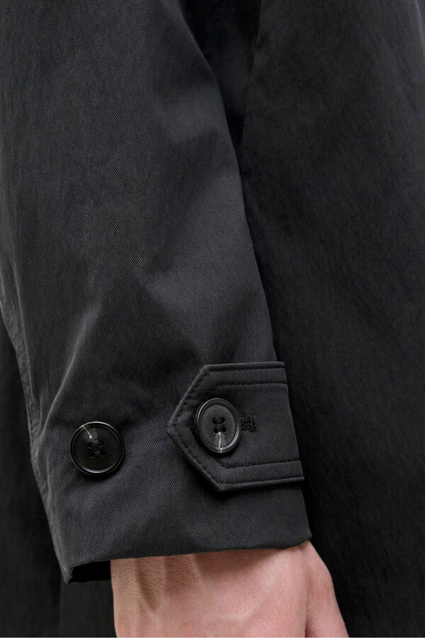 Jack & Jones Regular fit waterproof jacket Black