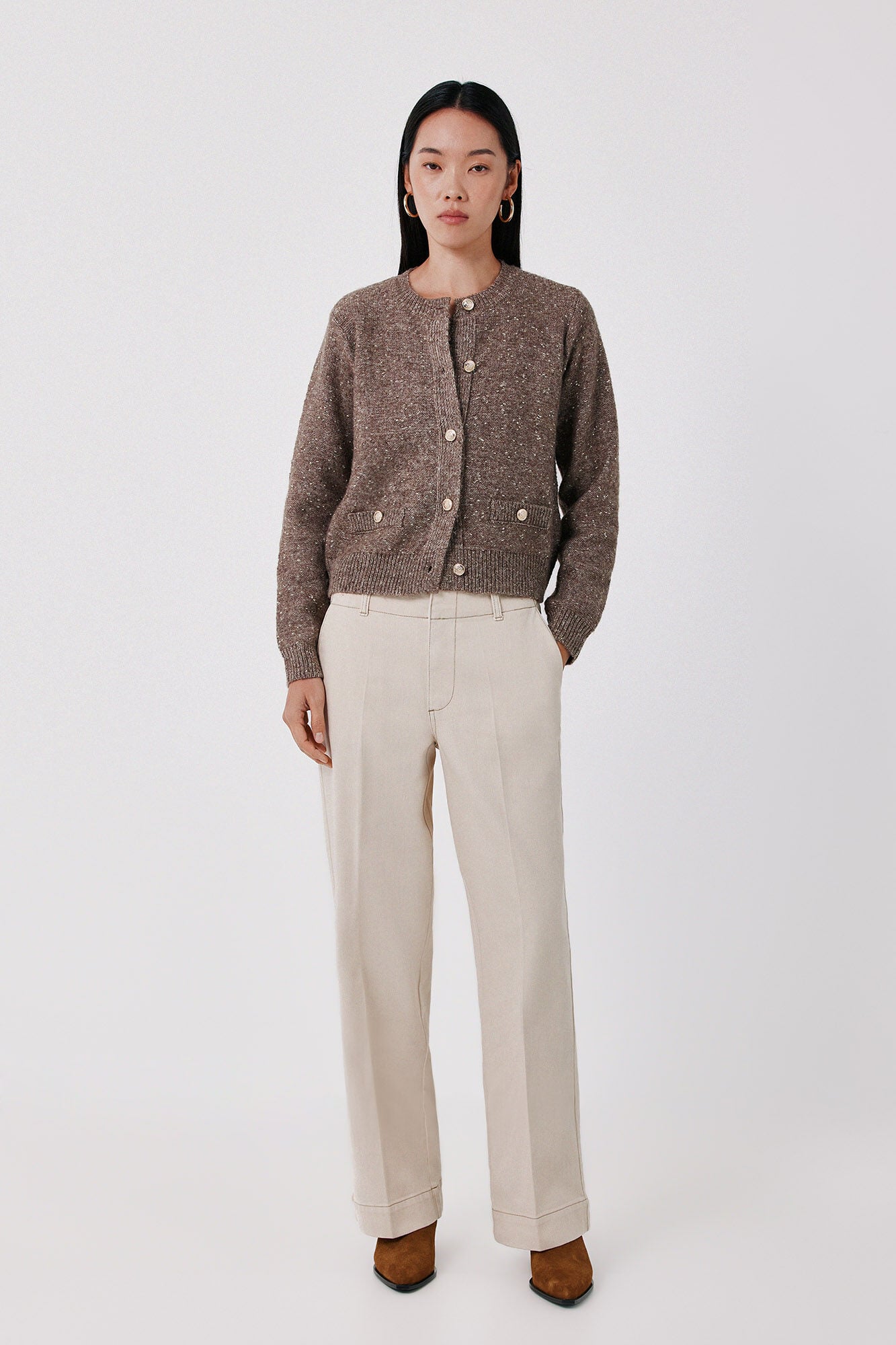 Cortefiel Short button jacket