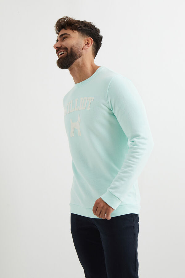Williot Sweatshirt Williot Patch Azul