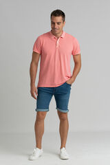 Privata Camisa polo piqué 100% algodão lavado Subiu