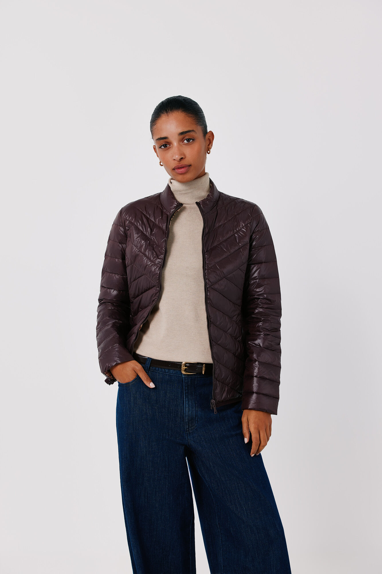 Cortefiel Reversible down puffer jacket