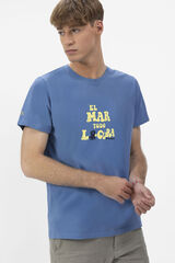 elPulpo Camiseta The Sea Everything Lo-cure Azul