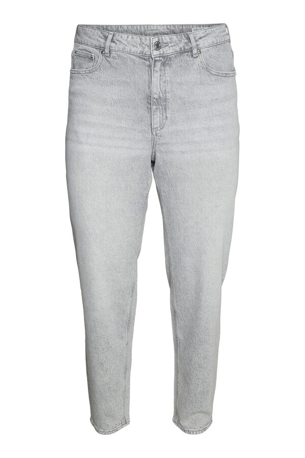 Vero Moda Curve Calça jeans plus size para mamãe Cinzento