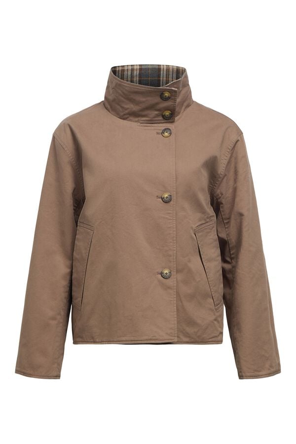 Object Reversible short jacket Brown