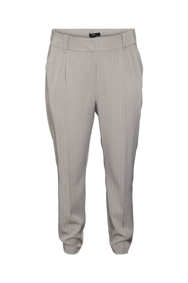 Cortefiel Plus size suit trousers Grey
